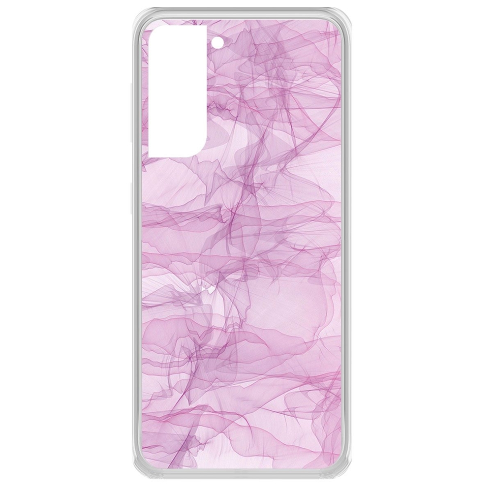 

Чехол-накладка Krutoff Clear Case Абстракт 4 для Samsung Galaxy S21 (G991), Прозрачный