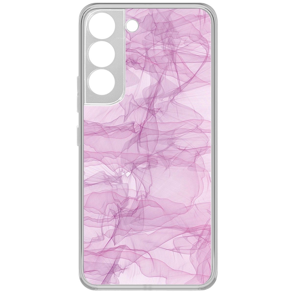 

Чехол-накладка Krutoff Clear Case Абстракт 4 для Samsung Galaxy S22, Прозрачный