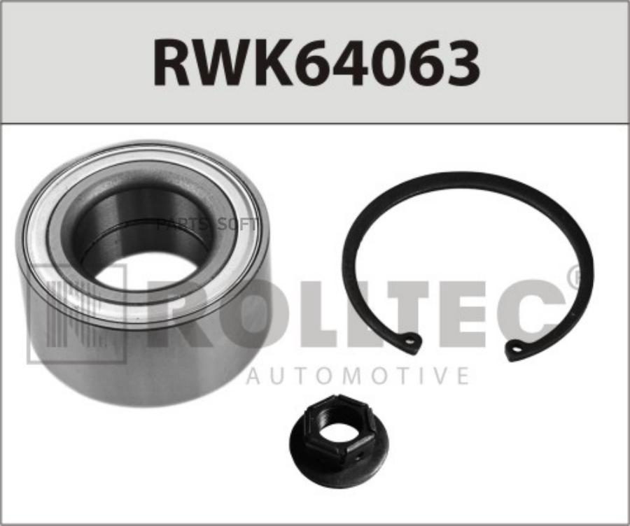 

Подшипник (Компл.) Ford Fiesta 01-, Focus 99-04, Fusion 02- Rear