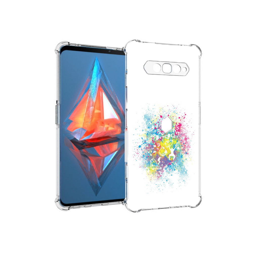 

Чехол MyPads Tocco для Xiaomi Black Shark 4 акварель абстракция (PT162389.266.214), Прозрачный, Tocco