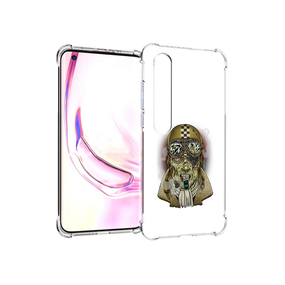 

Чехол MyPads Tocco для Xiaomi Mi 10 Pro военный зомби (PT144585.295.264), Прозрачный, Tocco