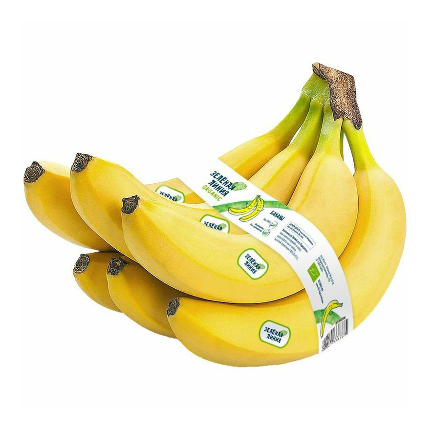 Бананы Зеленая линия Organic Эквадор