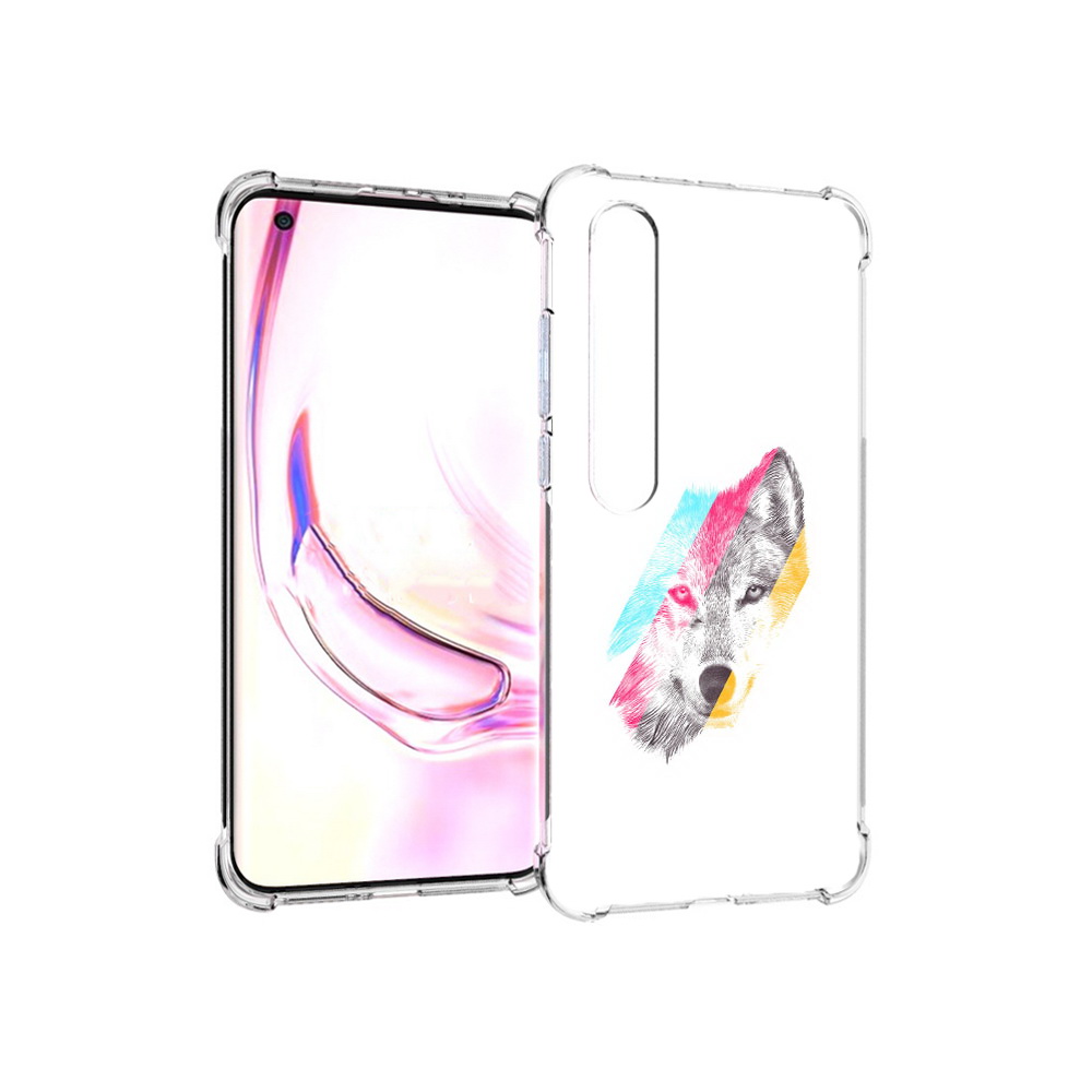 

Чехол MyPads Tocco для Xiaomi Mi 10 Pro волк градиент (PT144585.295.268), Прозрачный, Tocco