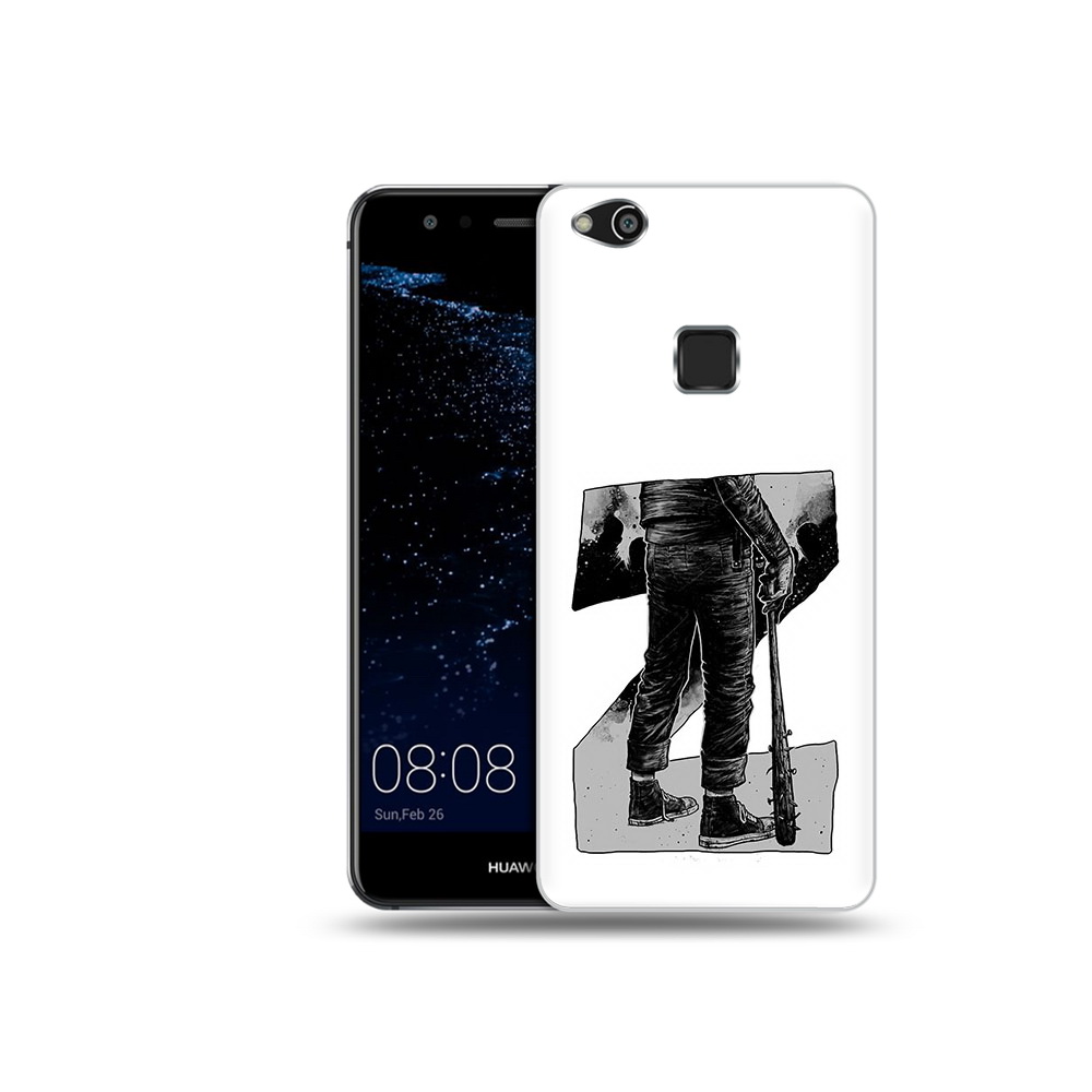 

Чехол MyPads Tocco для Huawei P10 Lite воин черно белый (PT62135.59.265), Tocco