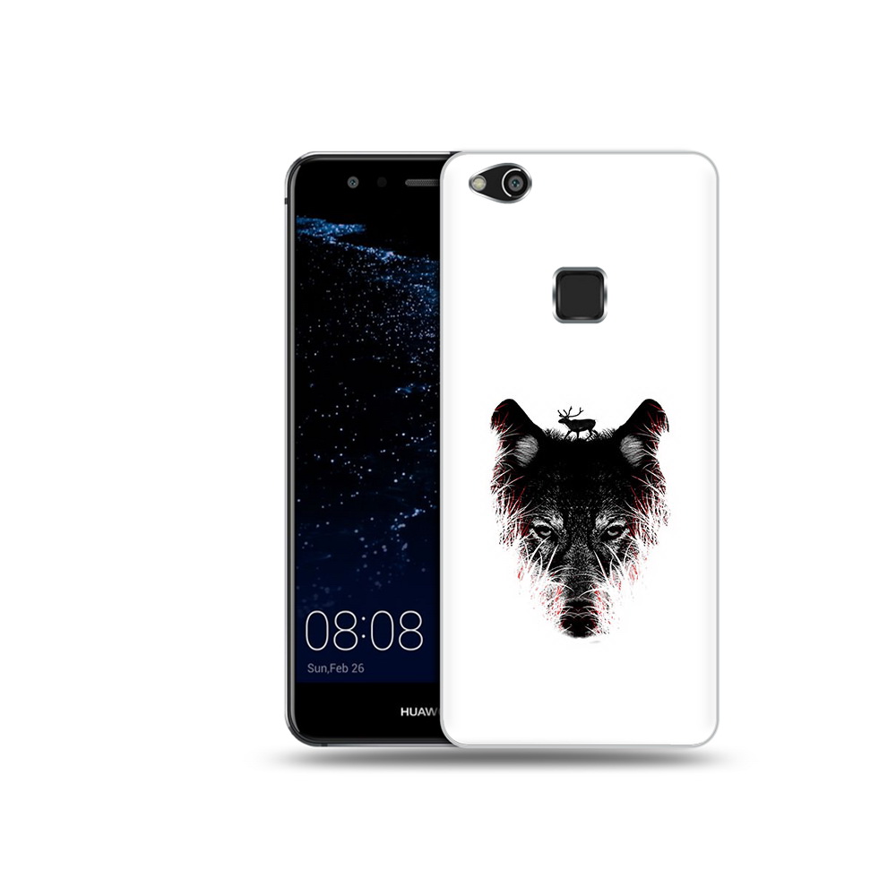 

Чехол MyPads Tocco для Huawei P10 Lite волк в траве (PT62135.59.267), Прозрачный, Tocco