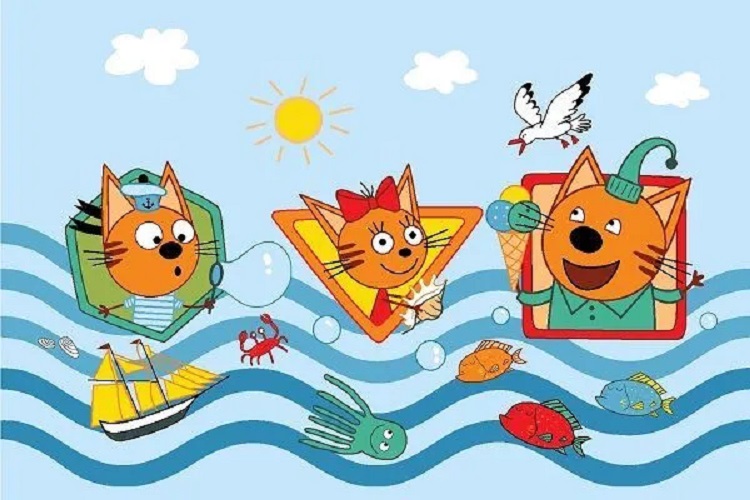 Коврик для детской комнаты Альм-Фаза Чайка 22843