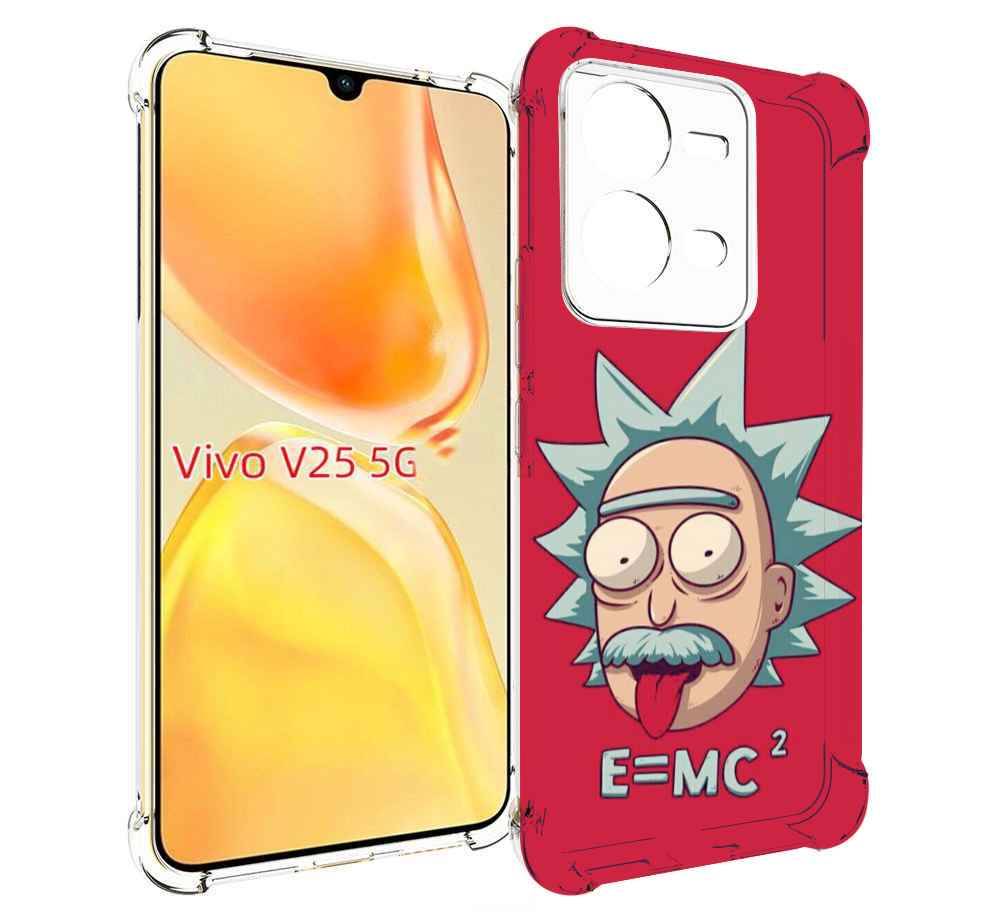 

Чехол MyPads формула энергии для Vivo V25 5G / V25e, Прозрачный, Tocco