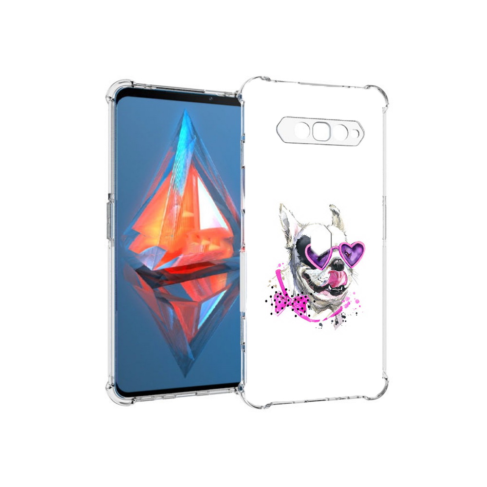 

Чехол MyPads Tocco для Xiaomi Black Shark 4 акварельный пёс (PT162389.266.218), Прозрачный, Tocco