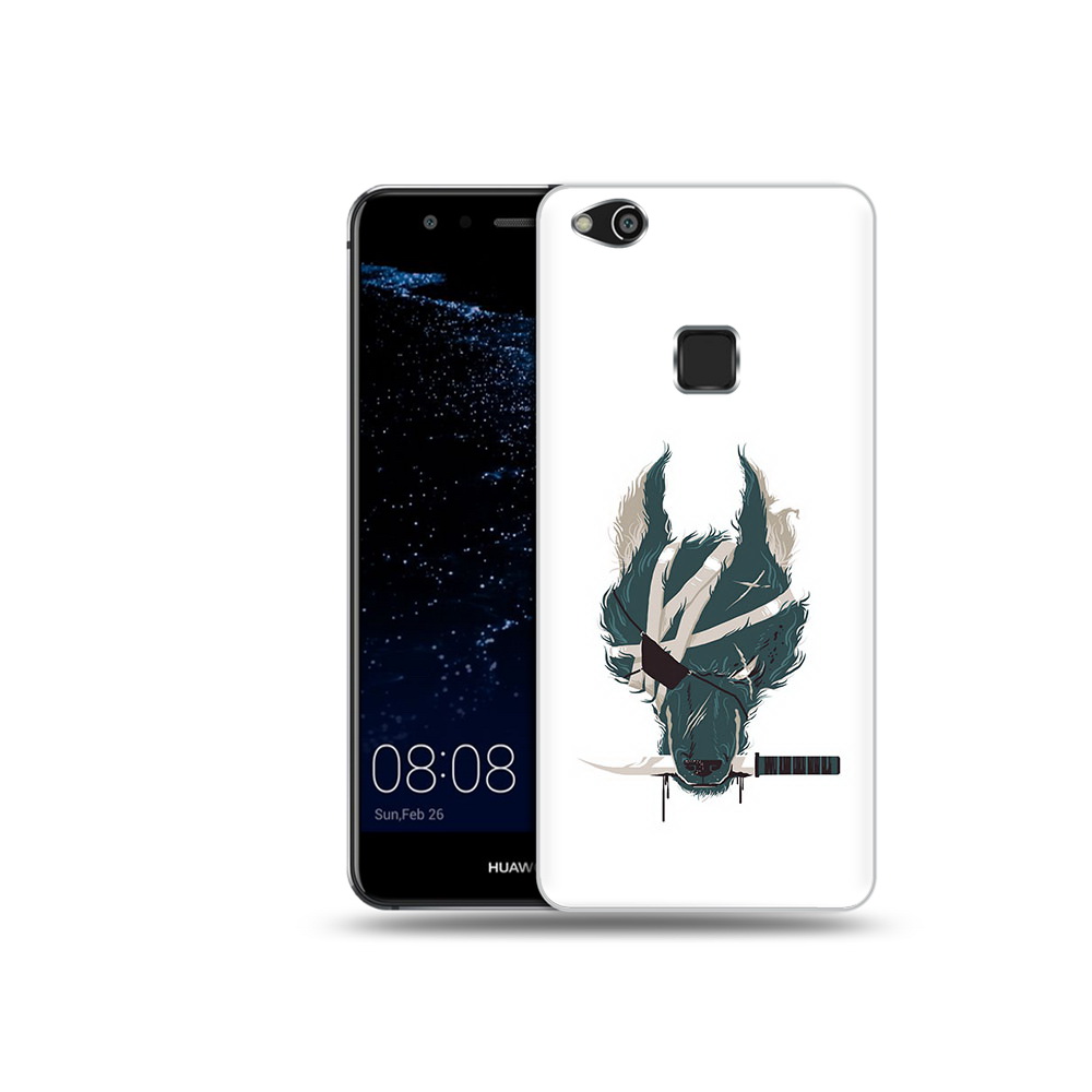 

Чехол MyPads Tocco для Huawei P10 Lite волк-разбойник (PT62135.59.271), Прозрачный, Tocco