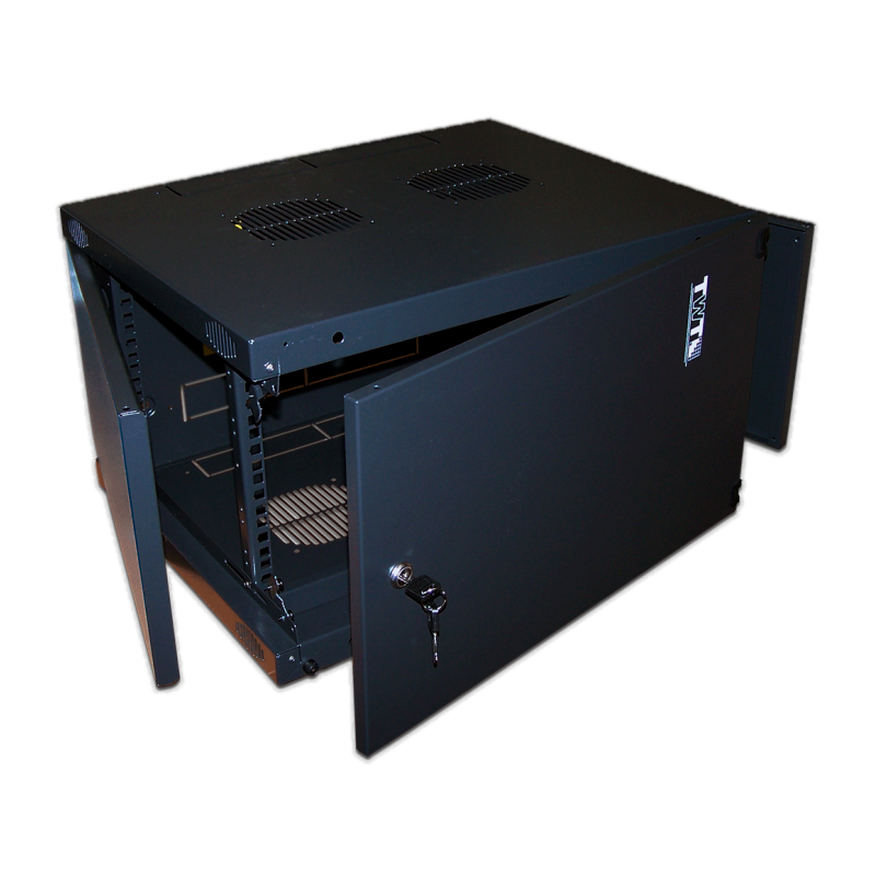 

Шкаф коммутационный Lanmaster Next 6U (550x450), Black