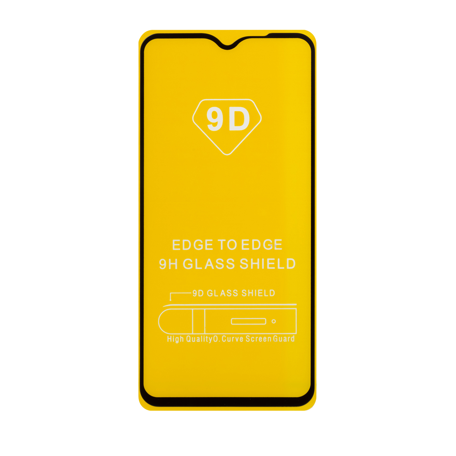 

Защитное стекло на Xiaomi Redmi Note 8 Pro, 9D, черный, X-CASE