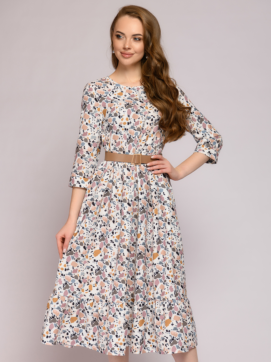 

Платье женское 1001dress 0112001-01904WH белое one size