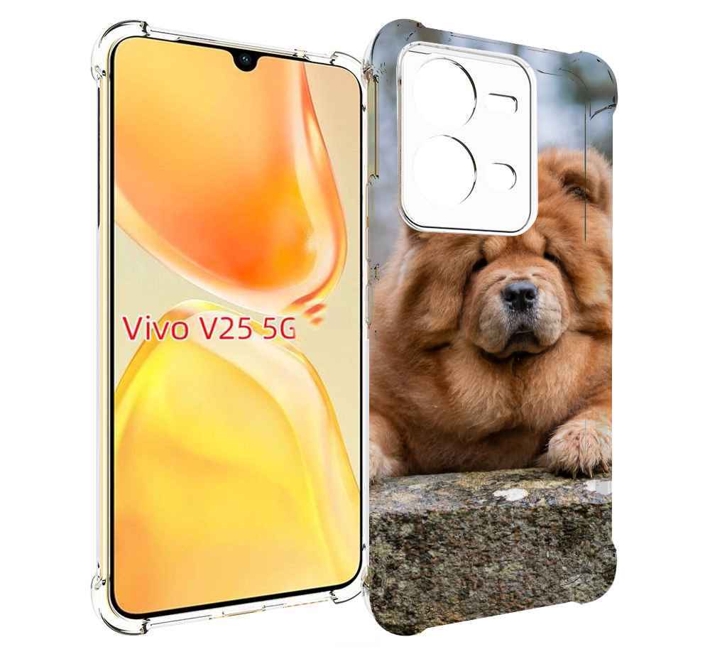 

Чехол MyPads чау чау для Vivo V25 5G / V25e, Прозрачный, Tocco