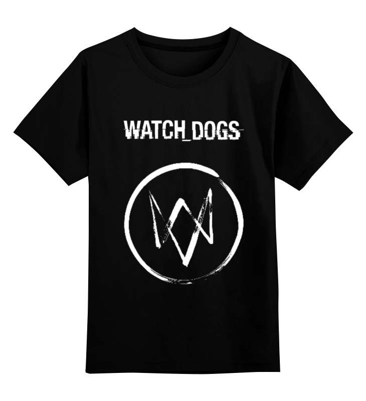 

Детская футболка классическая Printio Watch_dogs, р. 164, Черный, 0000000666491