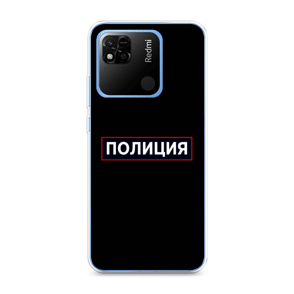 

Чехол Awog на Xiaomi Redmi 10A "Police logo", Разноцветный, 313950-5