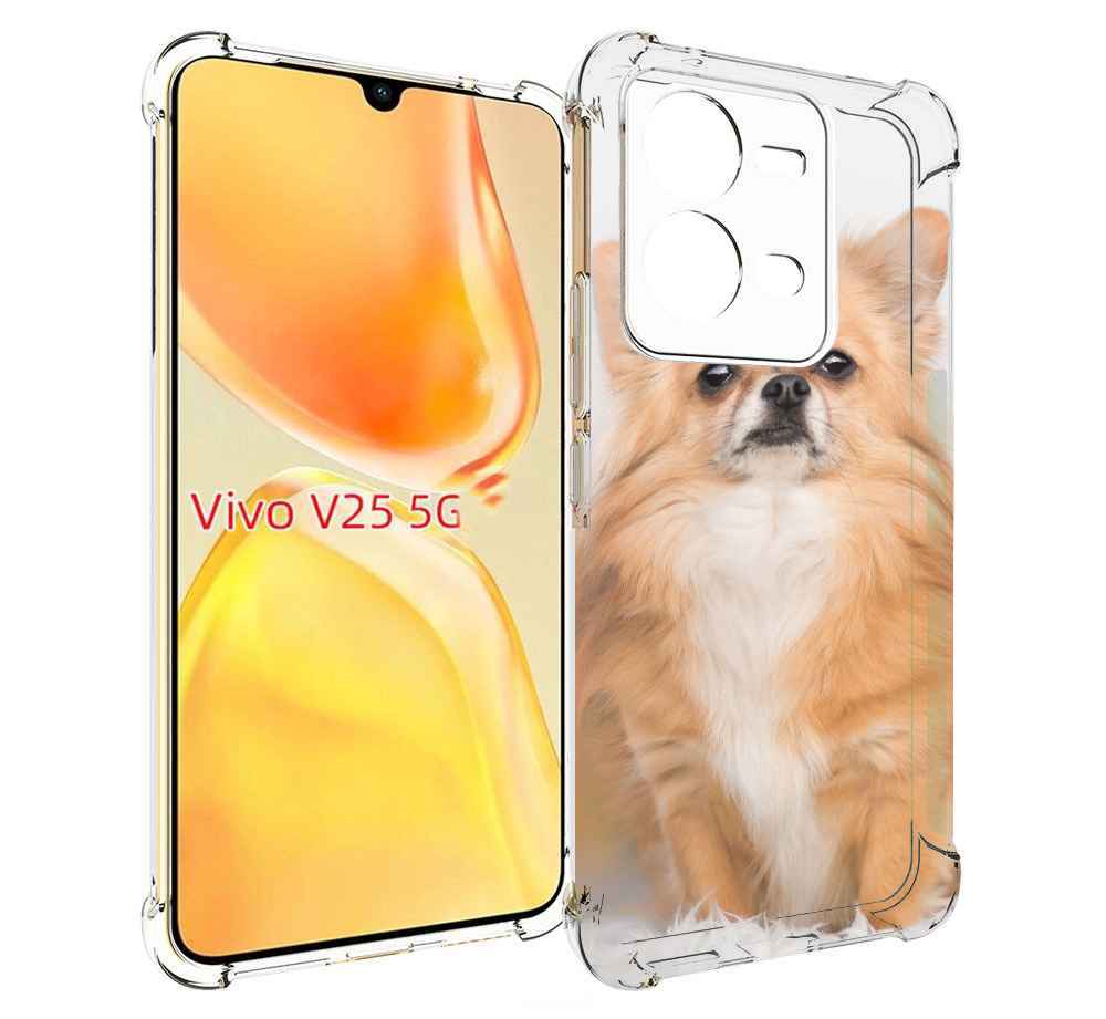 

Чехол MyPads чихуа хуа для Vivo V25 5G / V25e, Прозрачный, Tocco