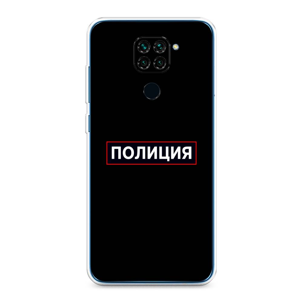

Чехол Awog на Xiaomi Redmi 10X 4G/Note 9 "Police logo", Разноцветный, 38250-5