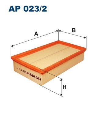 

Фильтр воздушный двигателя FILTRON (AP0232)