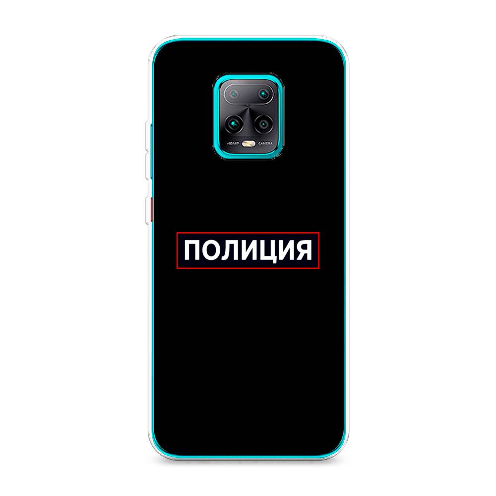 

Чехол Awog на Xiaomi Redmi 10X Pro 5G "Police logo", Разноцветный, 38650-5