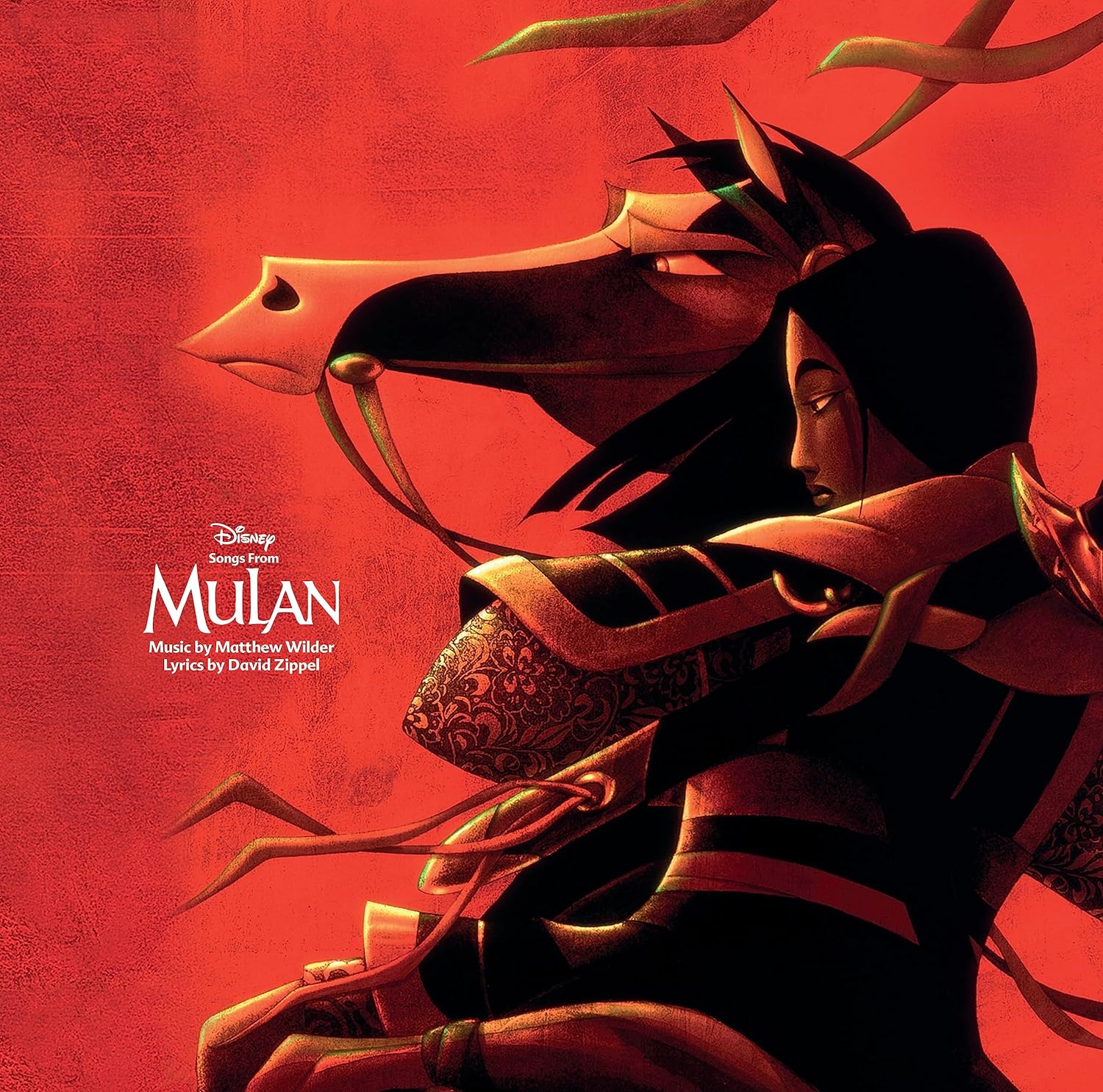

OST Songs From Mulan (Transparent Red With Black Ring) (LP)