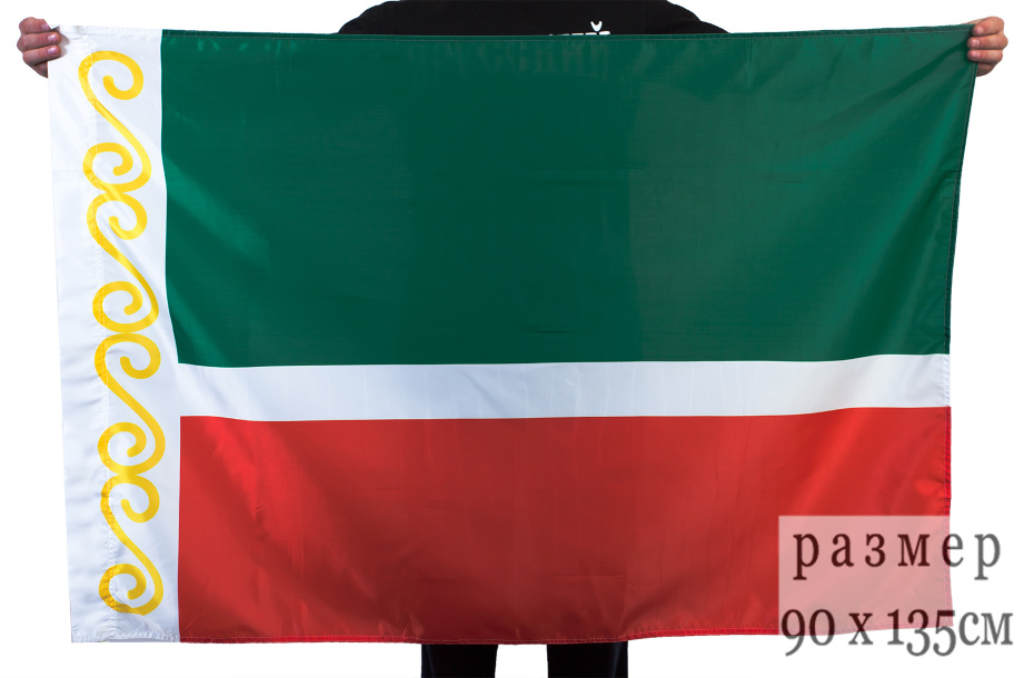 фото Флаг чеченской республики nobrand