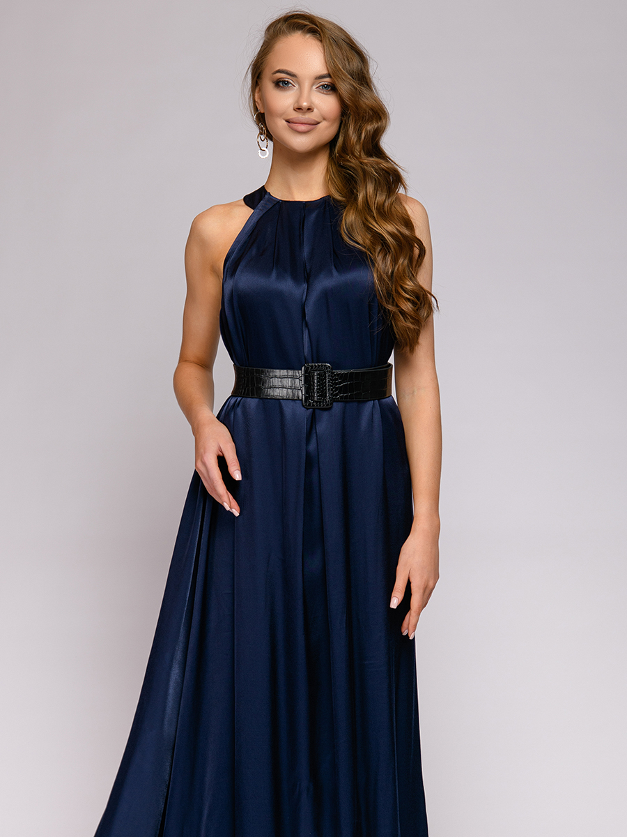 

Платье женское 1001dress 0112001-01959DB синее 40-42