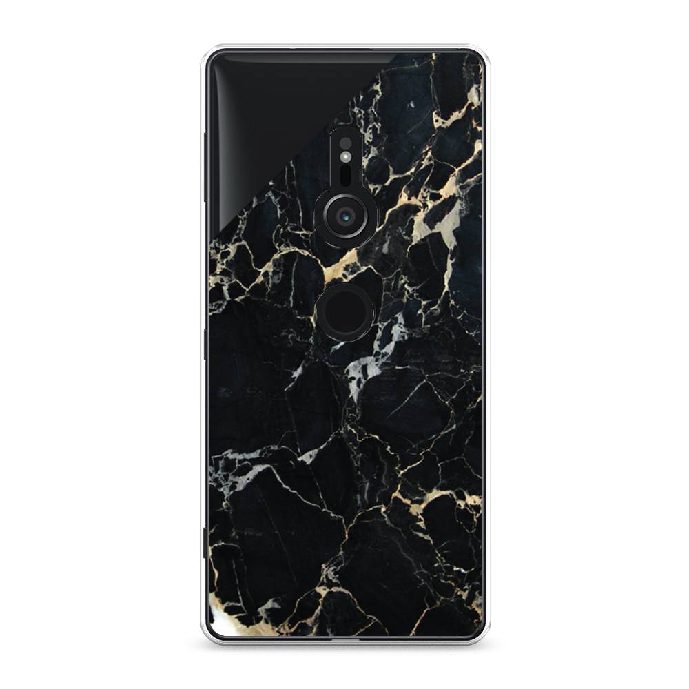 

Чехол Awog на Sony Xperia XZ2 "Черный мрамор уголок", Разноцветный, 52850-3