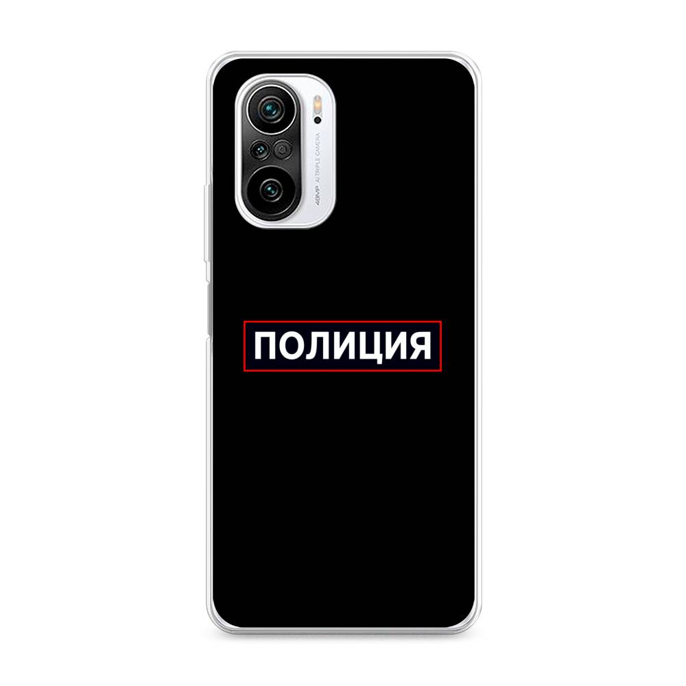 

Чехол Awog на Xiaomi Redmi K40 "Police logo", Разноцветный, 310950-5