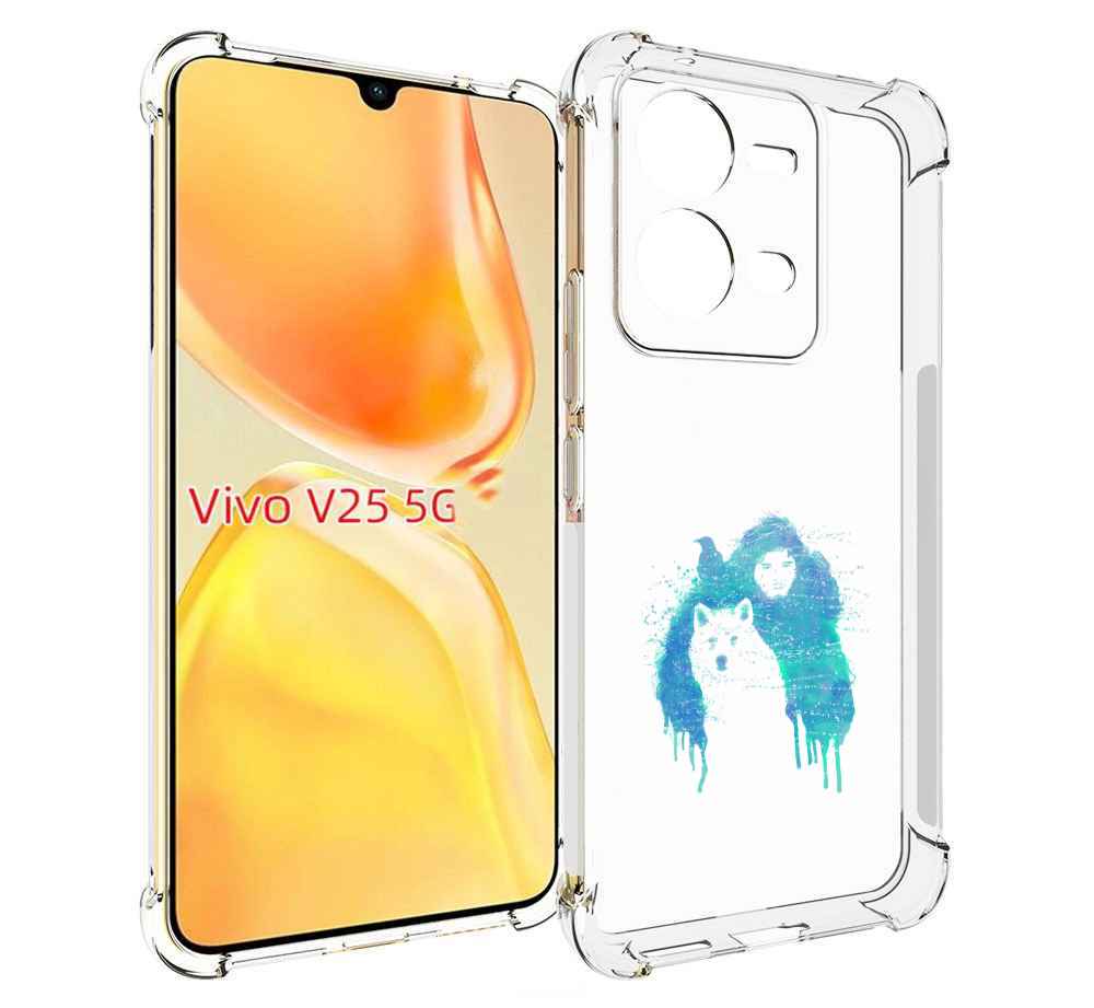 

Чехол MyPads джон сноу для Vivo V25 5G / V25e, Прозрачный, Tocco