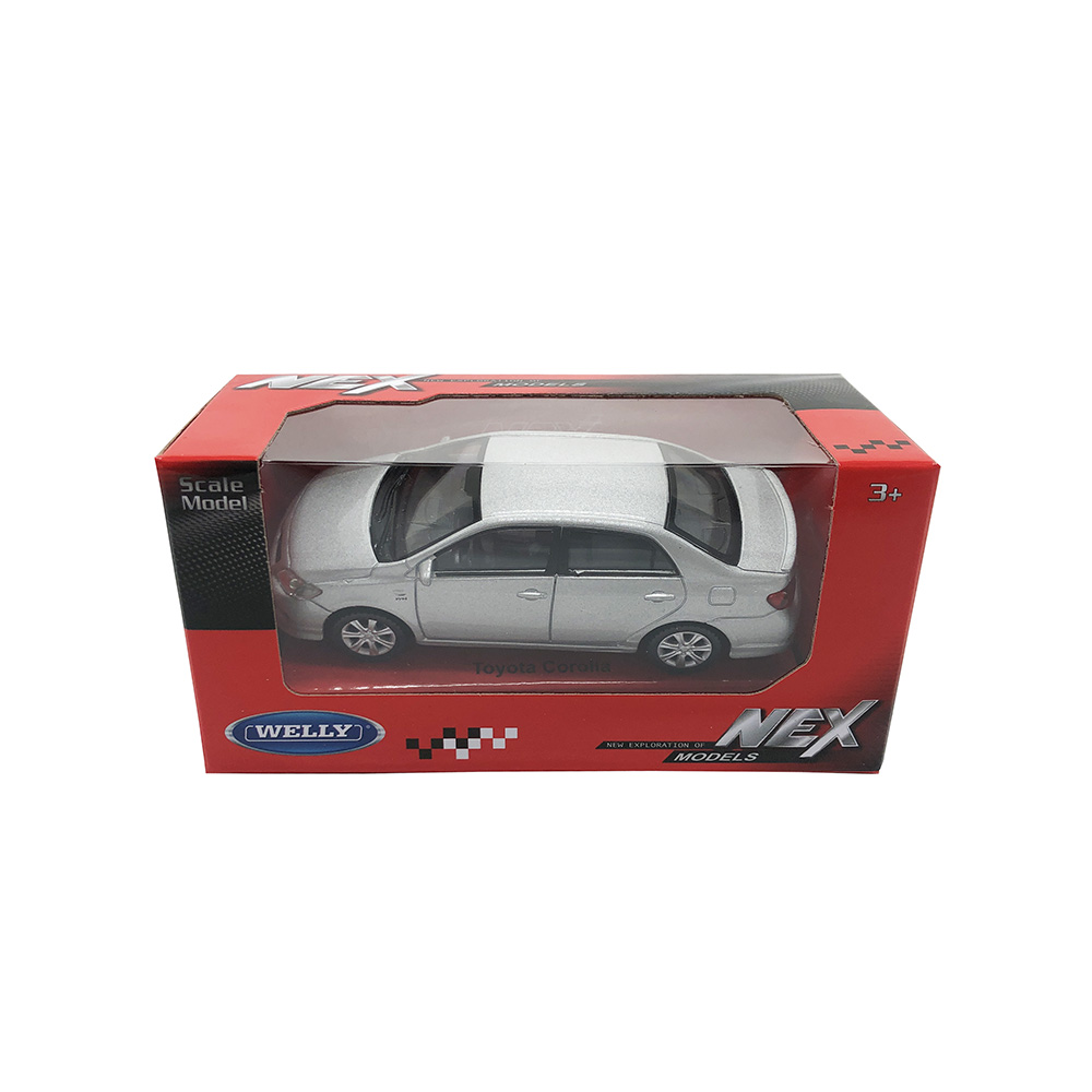 

Машинка Welly Toyota Corolla серебристый набор 23B 44000-24CWD--IN 23B, Toyota Corolla 44000-24CWD--IN(23B)
