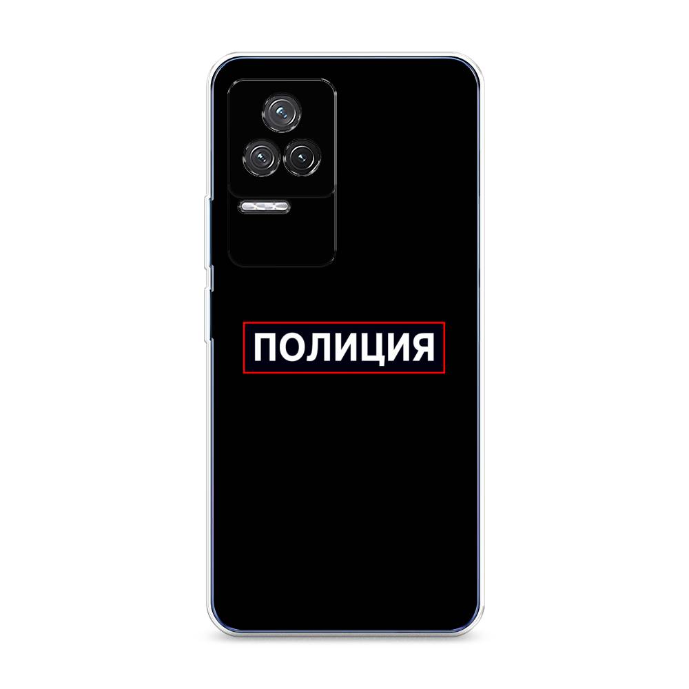 

Чехол Awog на Xiaomi Redmi K50 "Police logo", Разноцветный, 312250-5
