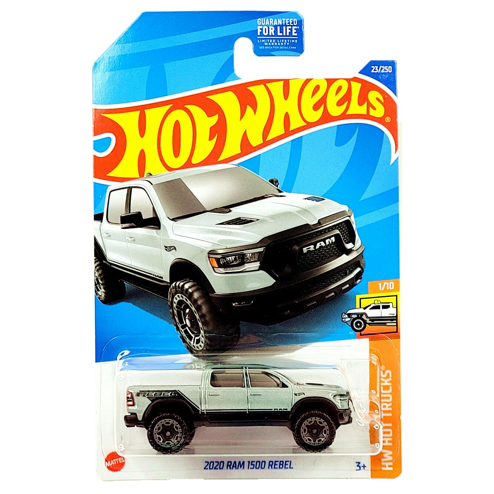 

Машинка Hot Wheels 2020 RAM 1500 Rebel Серый C4982/HCV97