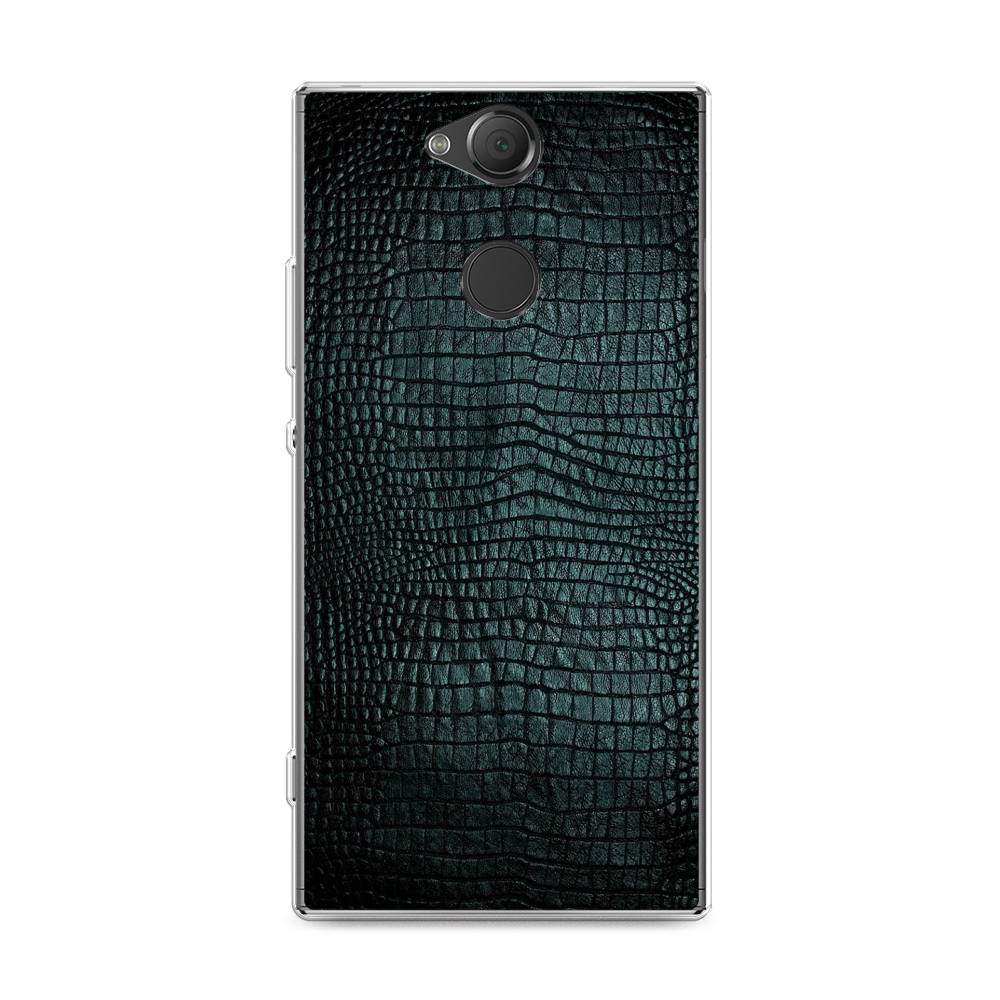 

Чехол Awog на Sony Xperia XA2 Plus "Черная змея", Разноцветный, 53550-3