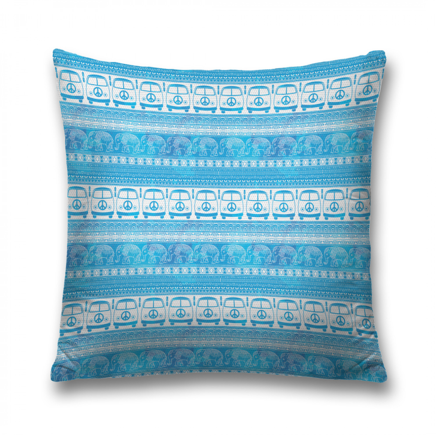 

Наволочка декоративная JoyArty "Символьный орнамент" на молнии, 45x45 см, Символьный орнамент