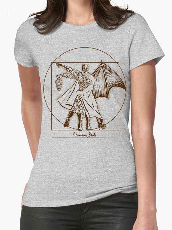 

Футболка женская Dream Shirts Витрувианский Темный Рыцарь Женская 10008991 серая XS, Витрувианский Темный Рыцарь Женская 10008991