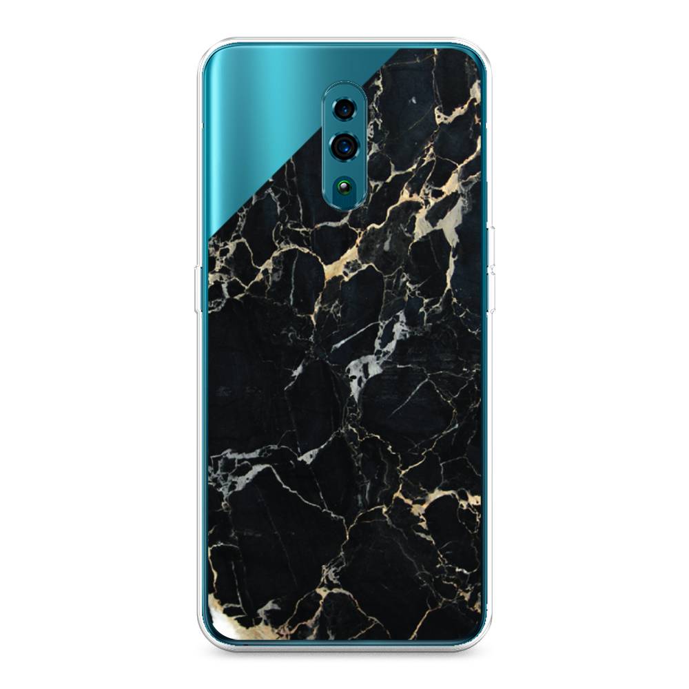 

Чехол Awog на Oppo Reno "Черный мрамор уголок", Разноцветный, 250750-3