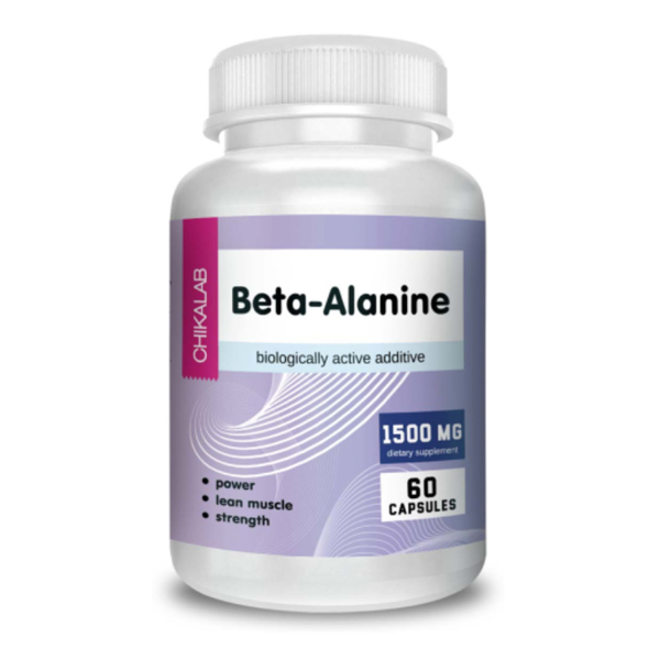 Бета-аланин Chikalab B-Alanine капсулы 60 шт.