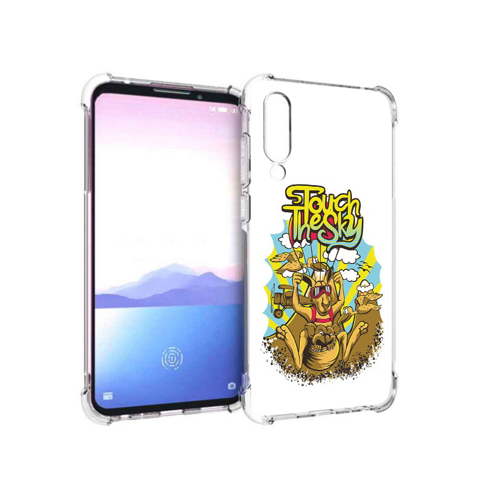 

Чехол MyPads Tocco для Meizu 16XS нарисованное кенгуру комикс (PT136345.89.505), Прозрачный, Tocco