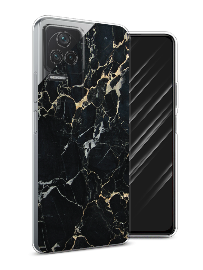 

Чехол Awog на Xiaomi Redmi K40S "Черный мрамор уголок", Разноцветный, 314650-3