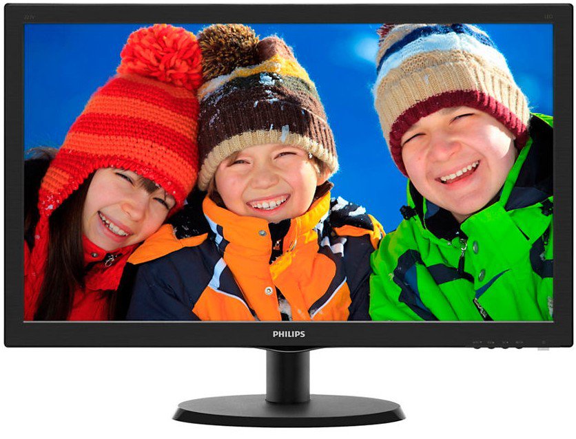 фото Монитор philips 223v5lhsb (00/01) 21.5" black