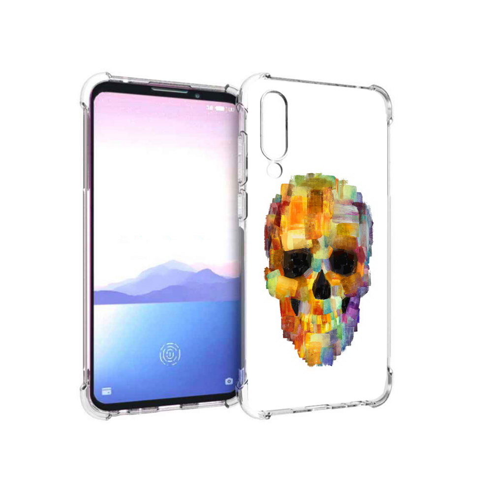 

Чехол MyPads Tocco для Meizu 16XS нарисованный череп (PT136345.89.516), Прозрачный, Tocco