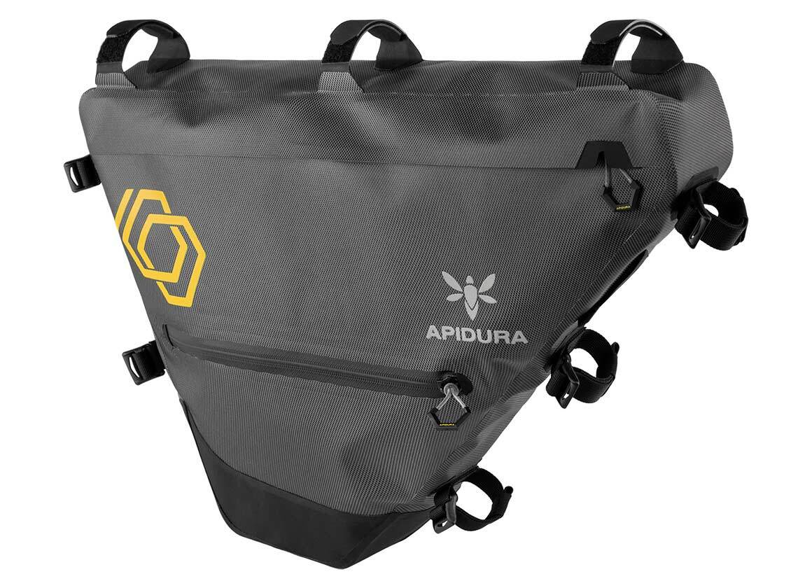 

Велосипедная сумка Apidura Expedition Full Frame Pack 14 серый, Expedition Full Frame Pack 14