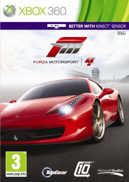 Игра Forza Motorsport 4 (Базовая Редакция) c поддержкой Kinect для Microsoft Xbox 360