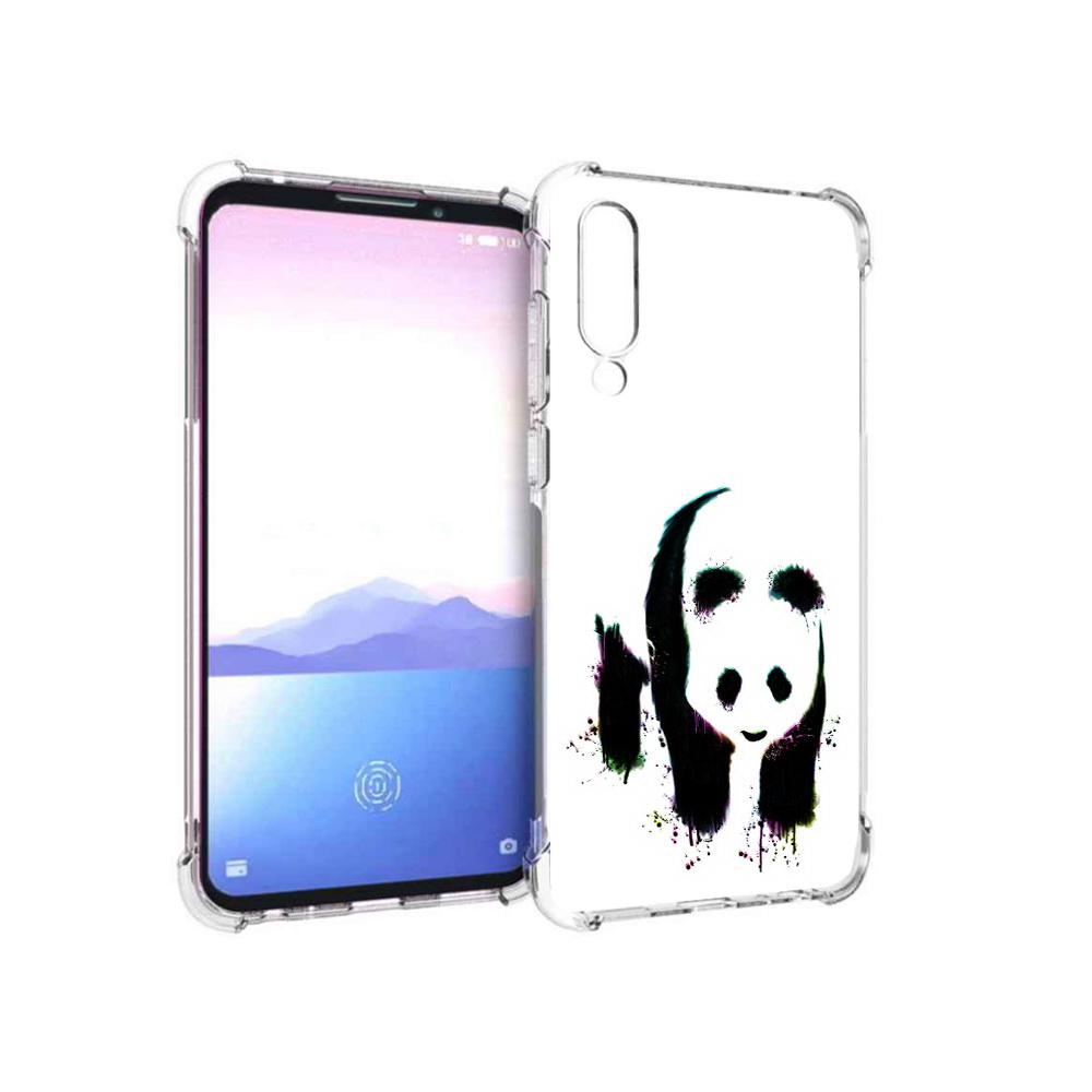 

Чехол MyPads Tocco для Meizu 16XS панда в акварели (PT136345.89.532), Прозрачный, Tocco