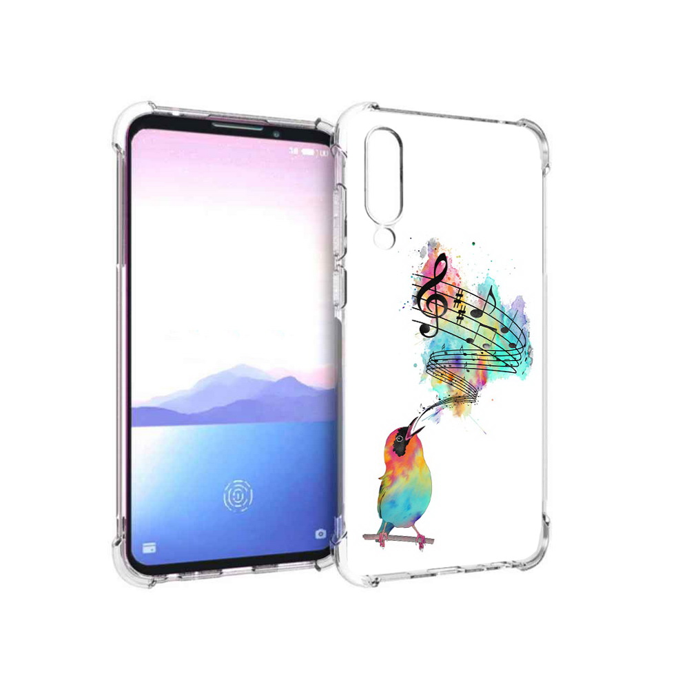 

Чехол MyPads Tocco для Meizu 16XS певчая птичка (PT136345.89.536), Прозрачный, Tocco