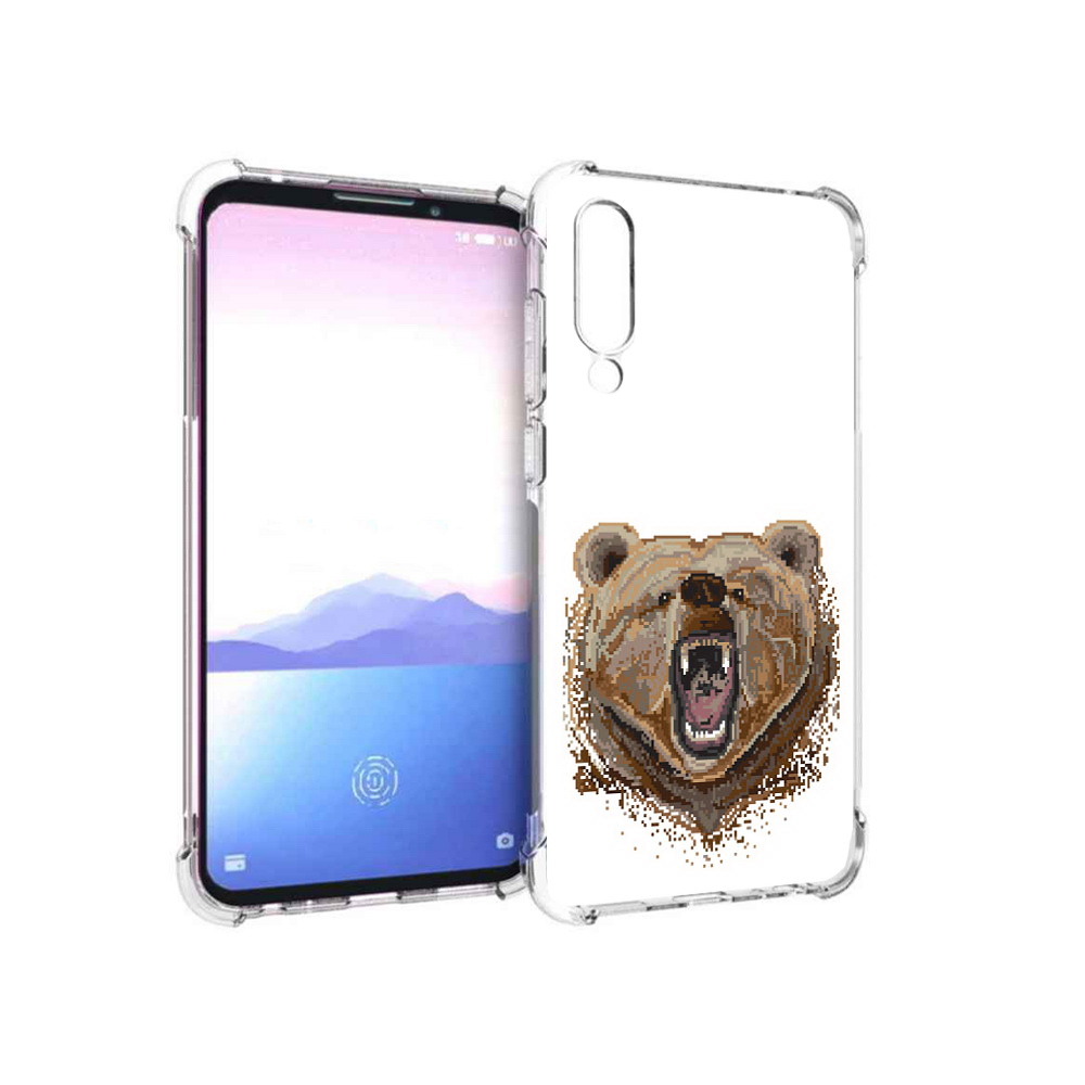 

Чехол MyPads Tocco для Meizu 16XS пиксельный медведь (PT136345.89.539), Прозрачный, Tocco