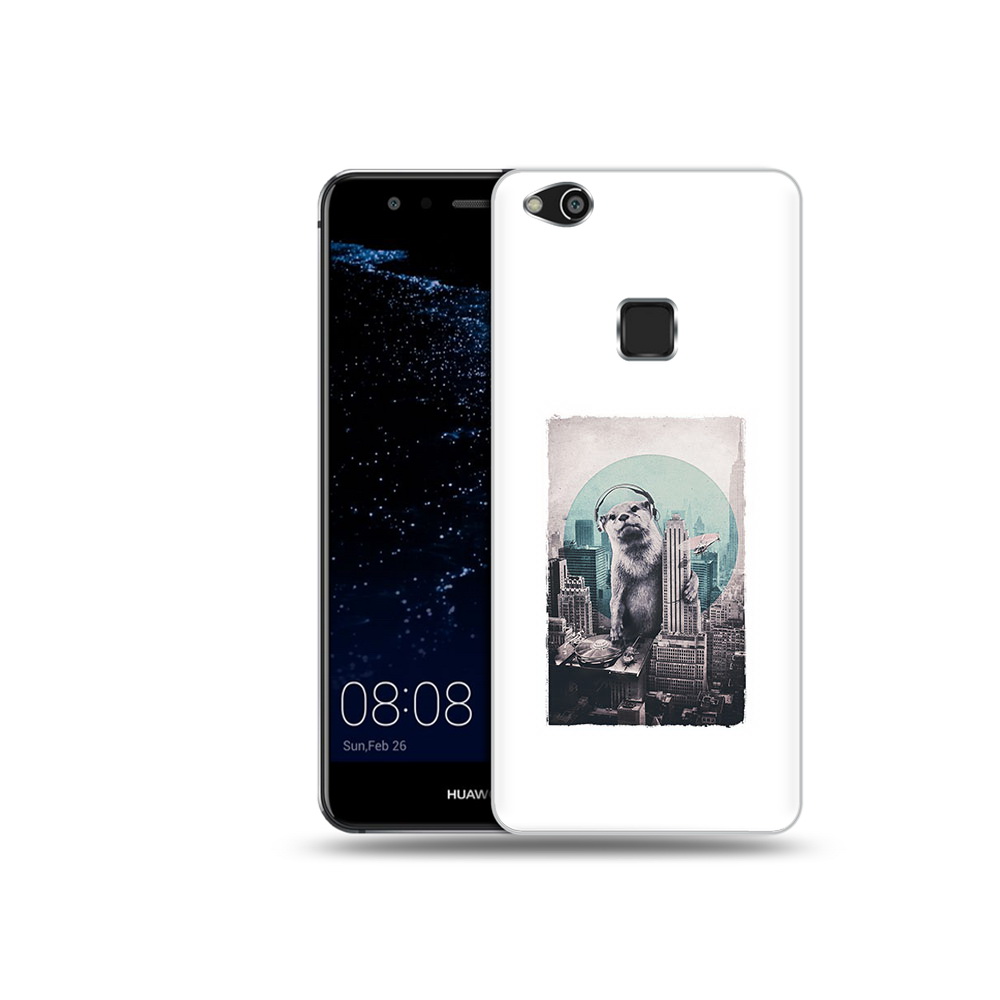 

Чехол MyPads Tocco для Huawei P10 Lite выдра в городе (PT62135.59.283), Прозрачный, Tocco