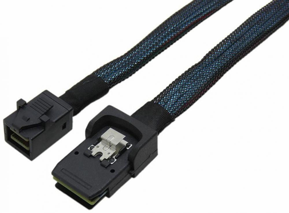 фото Кабель gsmin sff8643-sff8087, m-f 1м black (bt892251)