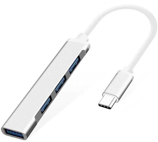 USB-концентратор GSMIN B15 Silver