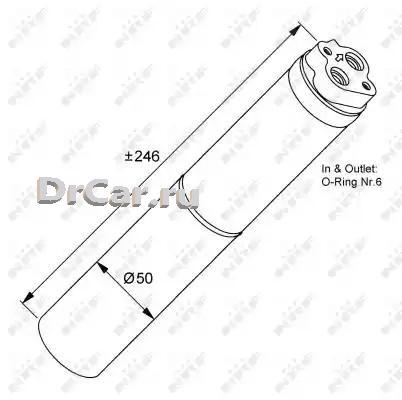 

Nrf Осушитель NRF 33133